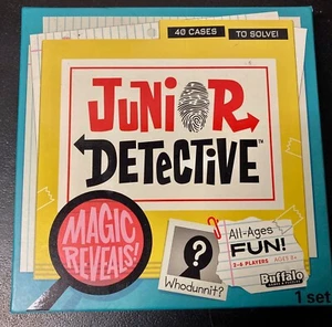 Buffalo Games~Junior Detective Board Game, NEW-SEALED!!! - Picture 1 of 4