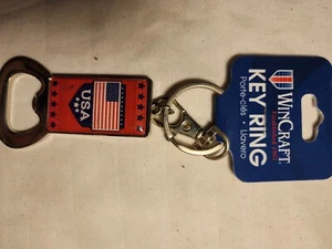USA Amerika Flagge METALL FLASCHENÖFFNER NEU WINCRAFT - Bild 1 von 3