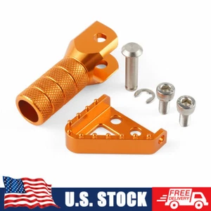 CNC Brake Pedal Gear Shift Lever Tip For KTM 250 350 450 SXF XCF XC-F 2004-2015 - Picture 1 of 5