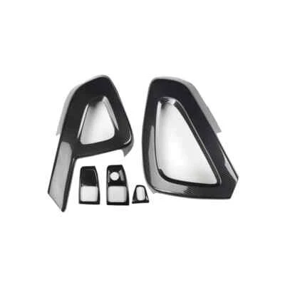 Capa decorativa acessórios interiores ABS fibra de carbono para Smart 451 Fortwo 2009-2014 - Imagem 1 de 4
