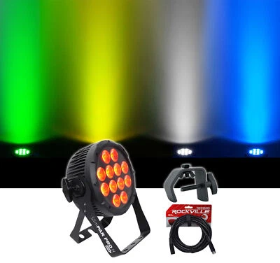 Chauvet DJ SlimPar Pro H USB D-Fi RGBAW+UV LED Par Can Wash Light+Cable+Clamp - Image 1 of 4