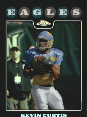 2008 Topps Chrome Refractors #TC66 Kevin Curtis Card - Image 1 of 2