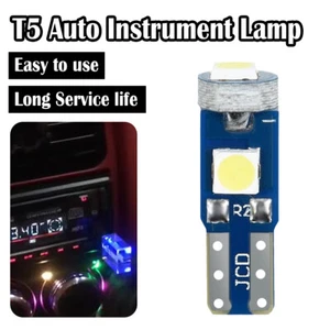 10X T5 Led Bulb Car Lights 3smd Mini 3030 lights Auto Instrument Lamp 12v Light - Picture 1 of 16