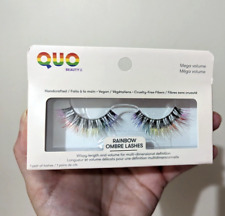 QUO Beauty Mega Volume False Lashes Rainbow Pride Vegan Limited Edition NEW!
