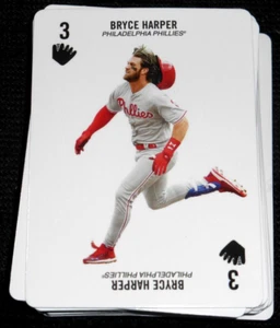 2019 TOPPS KENNY MAYNE SERIES 1 PLAYING GAME CARD~BRYCE HARPER 3 OF GLOVES - Picture 1 of 1