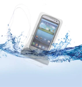Lot of 2 Aleratec IP47 Rated Waterproof Bag Pouch Cover for Smartphone - Picture 1 of 2