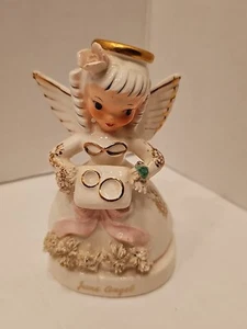Napco Porcelain June Bride Ring Bearer Angel A1366SK - Picture 1 of 5