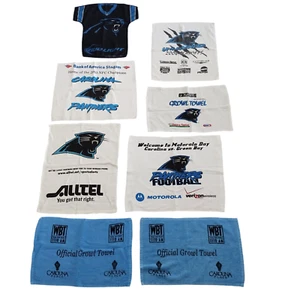 Carolina Panthers Spieltag Rallye Handtuch Menge 8 Sponsor Werbung Werbegeschenke - Bild 1 von 21