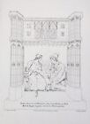 1829 - Wertach Donau Allg&#228;u Costumes Ecker Eckhoffen Oberdonaukreis Lithographie