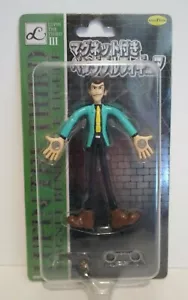 LUPIN THE THIRD JAPANESE ANIME JAPAN UNIFIVE 4" BENDY MAGNET FIGURE CARDED 2002 - Picture 1 of 3