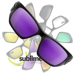 POLARIZED Metallic Indigo Purple Replacement Lenses For Oakley Scalpel OO9095 - Picture 1 of 5