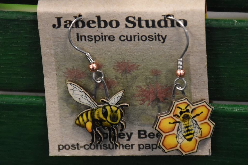 Pendientes Jabebo abeja miel Foto 1 de 1