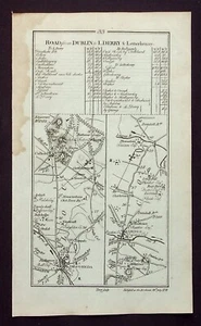 IRLAND, DROGHEDA, ARDEE, MONAGHAN, antike Karte, Taylor & Skinner, 1778 - Bild 1 von 4