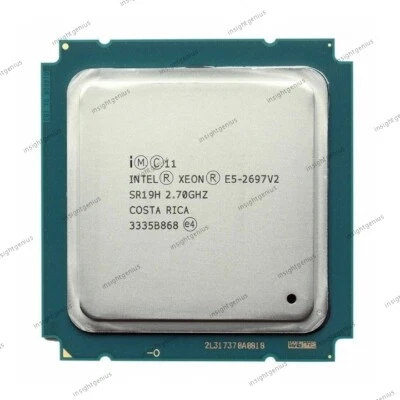 Intel Xeon E5-2697 V2 2.7GHz 12 Core 24 Thread LGA 2011 30MB L3 CPU Processor - Image 1 of 2