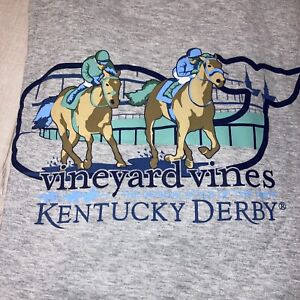 NWT Vineyard Vines Kentucky Derby 146 2020 Whale Shirt Sleeve Tee Mens Large
