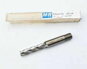 [T13] MR Tool 8mm x 80mm extra long end mill milling cnc cutter E03-8.0 - Picture 1 of 1