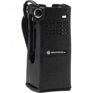 Motorola PMLN7903A Leather Carry Case with 3-inch Fixed Belt Loop for Short Batt - Picture 1 of 3