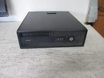 HP EliteDesk 705 G2 SFF AMD PRO A8-8650B R7 3.2GHz 8GB 500GB HDD Windows 10 PC - Image 1 of 4