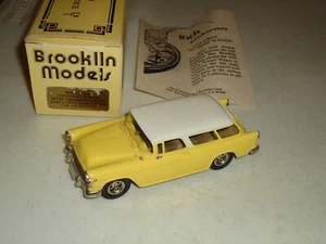 1/43 BROOKLIN 1955 NOMAD 1 OF 225 10TH ANNIVERSARY SANTA CRUZ SURF WAGON "READ" - Picture 1 of 2