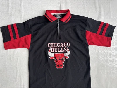 Vintage Chicago Bulls Pullover Shooting Warm Up Jersey Rewind Men Medium - Image 1 of 4