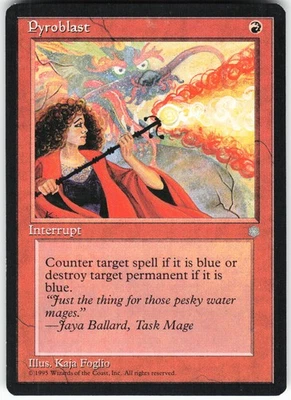 Pyroblast C Ice Age ICE 213 MTG MP - Image 1 of 2