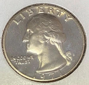 1971-S Proof Washington Quarter #2 - Picture 1 of 2