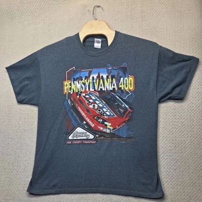 Camiseta 2012 Pocono Raceway XL NASCAR Pennsylvania 400 Jeff Gordon Win Tee Foto 1 de 4