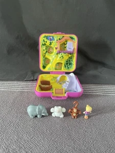 Wild Zoo World Polly Pocket (COMPLETE) Bluebird Vintage 1989 - Picture 1 of 21
