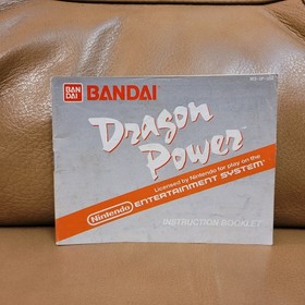 Dragon Power Instruction Manual Nintendo NES