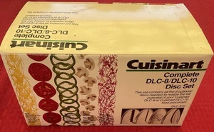 NOB Cuisinart DLC-8 / DLC-10 Disc Set Model DLC-870  Works With DLC-8 Or DLC-10 - Picture 1 of 4