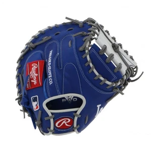 Guante de béisbol Rawlings HYPER TECH MLB Dodgers Catchers guante 33 GR5HTM2AC azul - Imagen 1 de 4