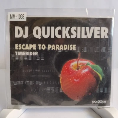 DJ Quicksilver – Escape To Paradise / Timerider, Maxi-CD (G/SC), MM-1098 - Bild 1 von 2