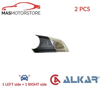INDICATOR LIGHT BLINKER LAMP PAIR ALKAR 6201111 2PCS P FOR VW POLO - Image 1 of 4