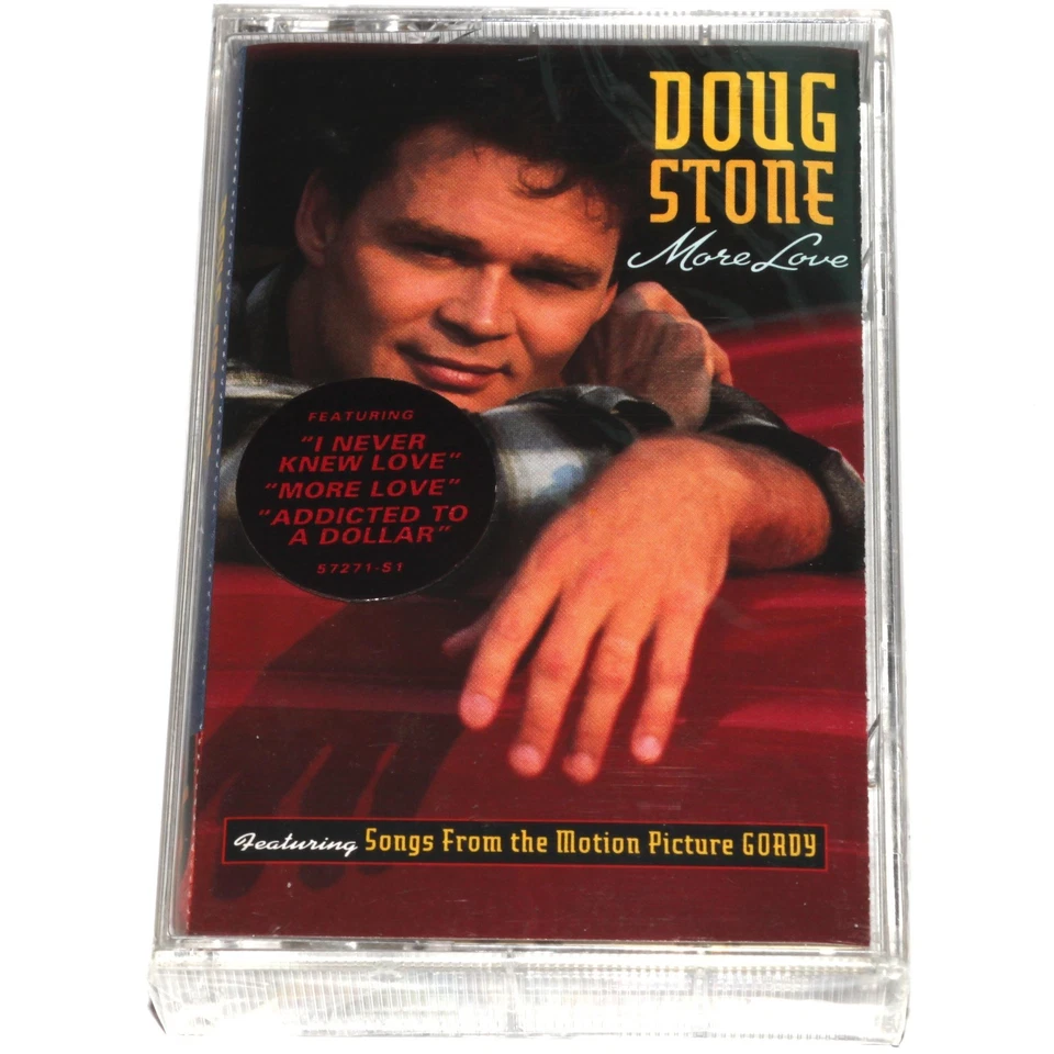 Doug Stone - More Love / Motion Picture Gordy (Cassette Tape 1993) NEW SEALED Foto 1 de 4