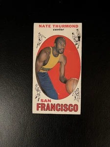1969-70 Topps Basketball Nate Thurmond # 10 *sehr guter Zustand* - Bild 1 von 2