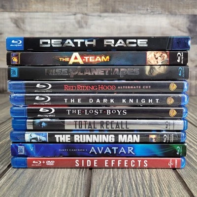 10 Blu-Ray Lot: Excellent Action, Sci-Fi, Horror Some DVD Combo Popular Movies - Image 1 of 4