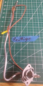 Soporte de orificio para electrodoméstico Whirlpool genuino OEM 330000466 WFG505M0MS0 trasero derecho - Imagen 1 de 8