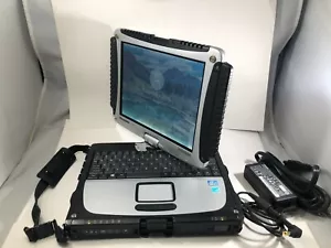 Panasonic TOUGHBOOK Windows 7 CF-19 MK7 2.7GHz i5 8GB 128GB SSD Swivel Laptop - Picture 1 of 11