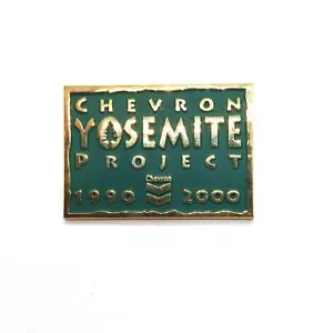 Chevron Yosemite Project 1990-2000 Pin Lapel Enamel Collectible RARE - Picture 1 of 3