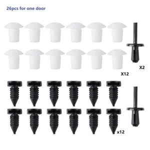 26 Pcs For Lan Defender Door-Card Trim Clips Panel Clips Fastener - Picture 1 of 3