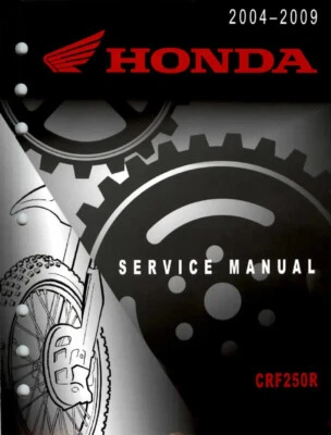 Honda CRF250R Service Repair Manual-2004-2009 - Image 1 of 2