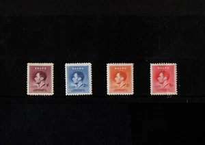 STAMPS MAURU FRENCH POLYNESIA KING GEORGE V1 CORONATION 4 STAMPS MINT HINGED - Picture 1 of 2