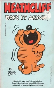 HEATHCLIFF DOES IT AGAIN by GEORGE GATELY 1974 1982 1987 PB - Imagen 1 de 1