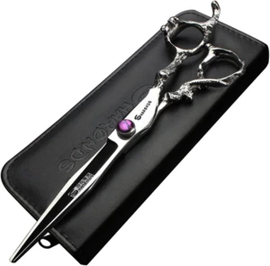 Professional Hairdressing Scissors Barber Salon Hair Cutting Dragon Shears large - Picture 1 of 12