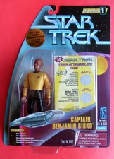 Star Trek Trials & Tribbleations CAPTAIN SISKO Action Figure FUZZY TRIBBLES MOMC