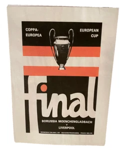 EUROPAPOKALFINALE 1977 - A4 DRUCK - LIVERPOOL V BORUSSIA MOENCHENGLADBACH  - Bild 1 von 1
