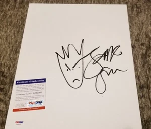 James Gunn Signed Groot Sketch 11x14 Canvas Board Guardians PSA/DNA  - Picture 1 of 2