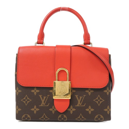 LOUIS VUITTON（LV） Borsa a tracolla Louis Vuitton LV GHW Locky BB 2 vie M44322 monogramma marrone rosso