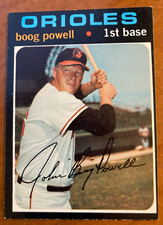 1971 Topps #700 BOOG POWELL BALTIMORE ORIOLES  EX/MT NM SHORT PRINT HI #