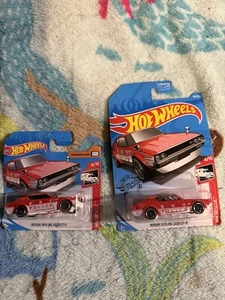 (b21) 2019 HOT WHEELS RESCUE #160 NISSAN SKYLINE 2000 GTR - SHORT CARD Lot Of 2 - Picture 1 of 5